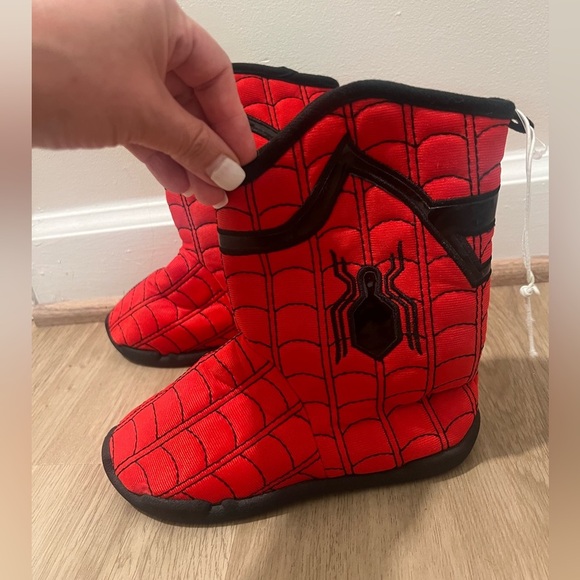 Disney Black and Red Spider Web Shoes - Picture 8 of 9